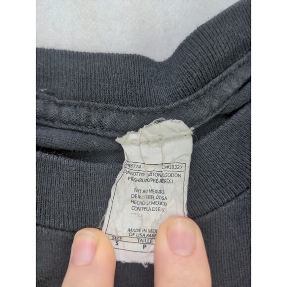 LA Los Angeles Lakers Long Sleeve Shirt Size S Black Graphic Basketball - Picture 8 of 10